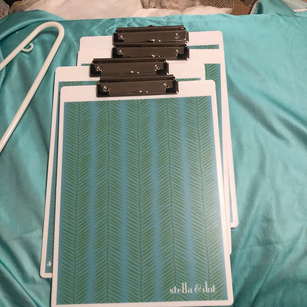 Stella and dot clip boards